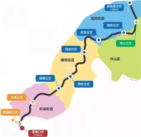 東部過境高速|東部過境高速公路連接線正式通車 深圳多項重大交通項目年底投。